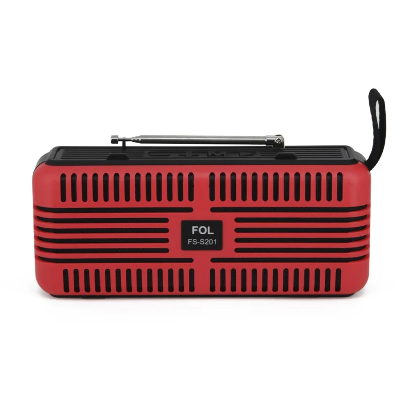 FS-S201 BOCINA BLUETOOTH SOLAR RECARGABLE PORTÁTIL