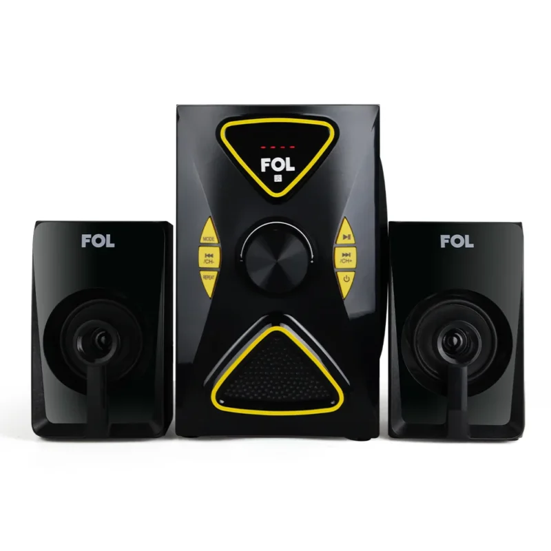 FS-P241 MINI COMPONENTE 3 BOCINAS Y CONTROL REMOTO CON LUZ