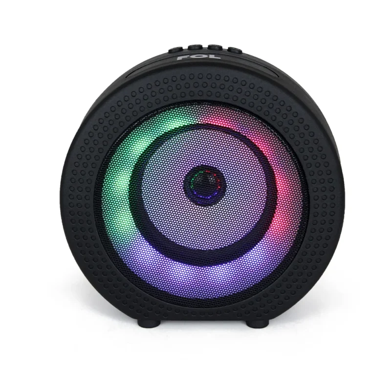 FS-S107 BOCINA PORTÁTIL BT RECERGABLE CON LUZ