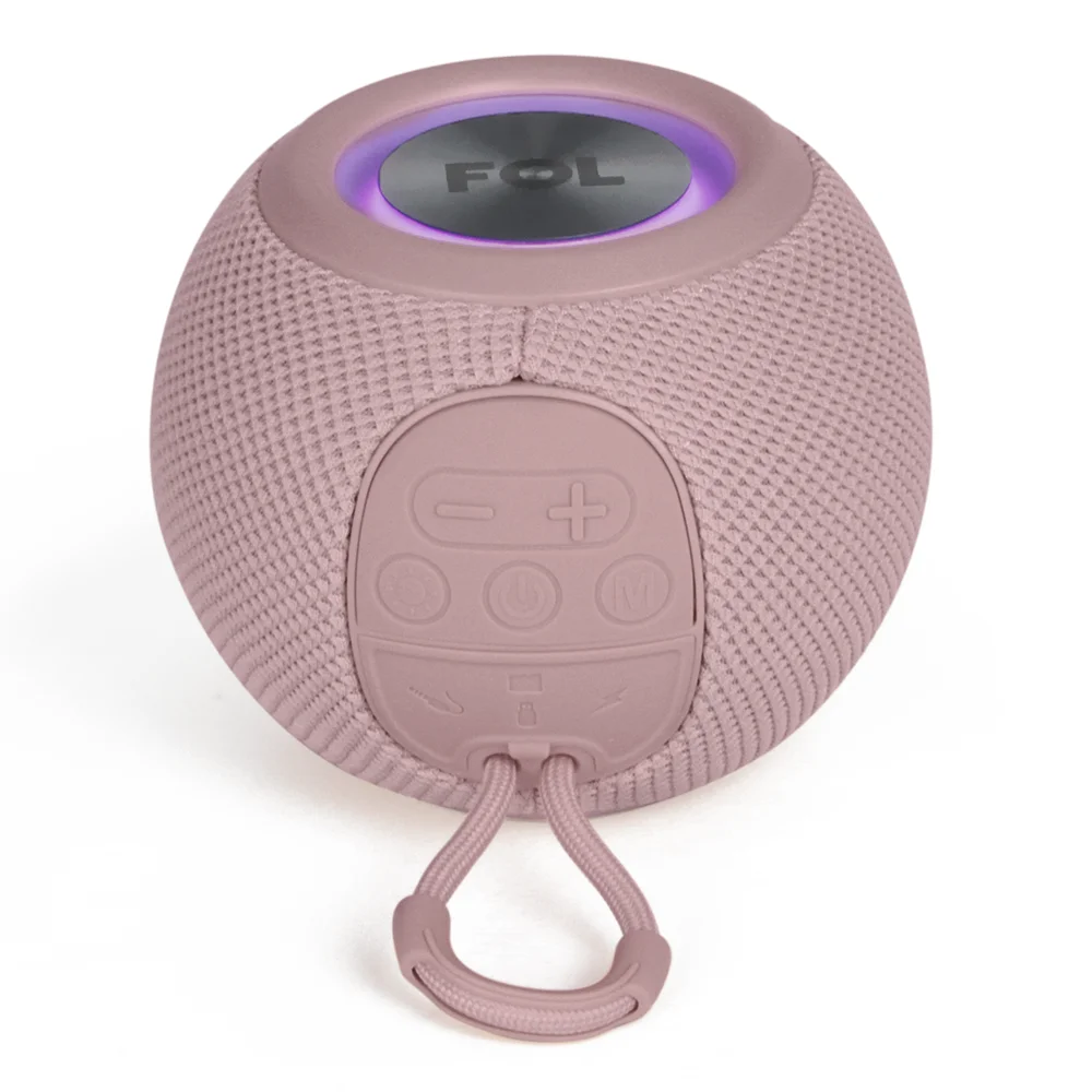 FS-S512 SPEAKER TWS RECARGABLE CON LUZ Y CORREA INTEGRADA
