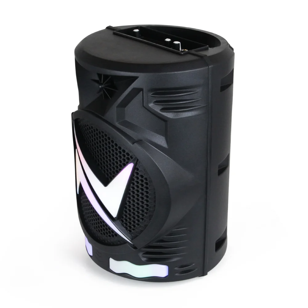 FS-L138 BOCINA PORTÁTIL RECARGABLE CON MICRÓFONO, CONTROL Y LUZ