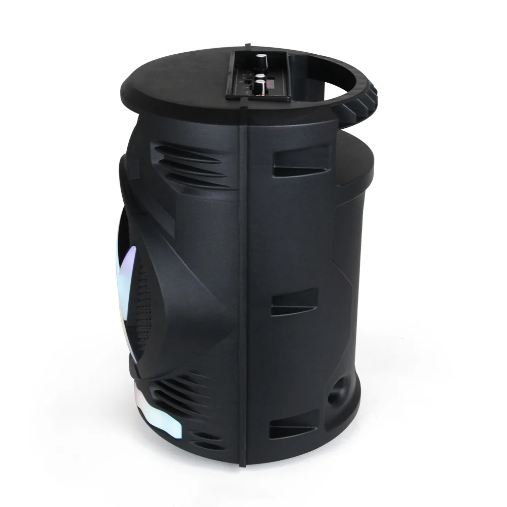 FS-L138 BOCINA PORTÁTIL RECARGABLE CON MICRÓFONO, CONTROL Y LUZ