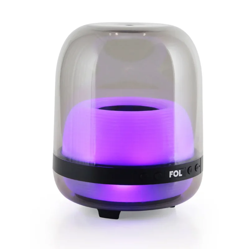 FS-R119 SPEAKER BT TRANSPARENTE CON LUZ RGB