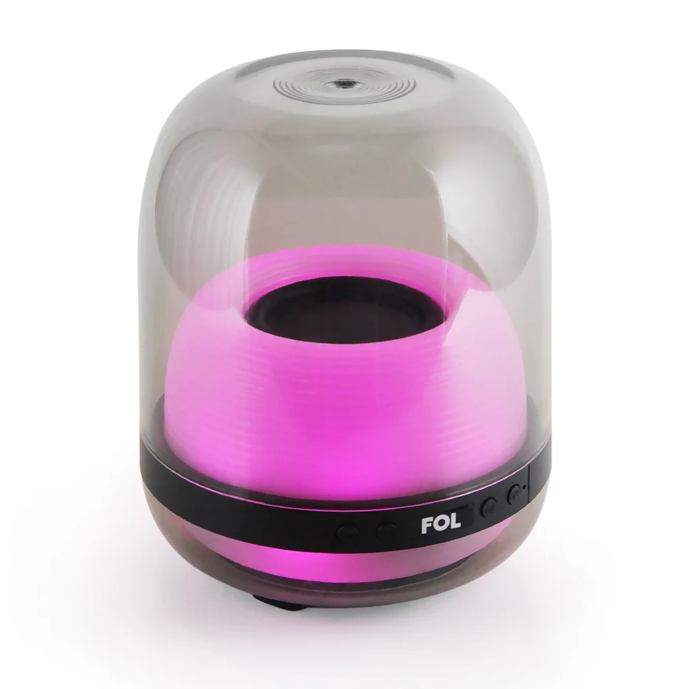 FS-R119 SPEAKER BT TRANSPARENTE CON LUZ RGB