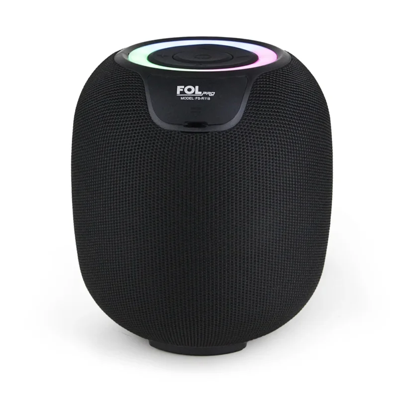 FS-R118 SPEAKER TWS PORTÁTIL RECARGABLE CON LUZ RGB