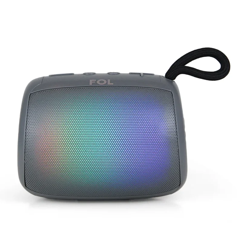 FS-S132 BOCINA BLUETOOTH PORTÁTIL CON LUZ RGB Y CORREA INTEGRADA