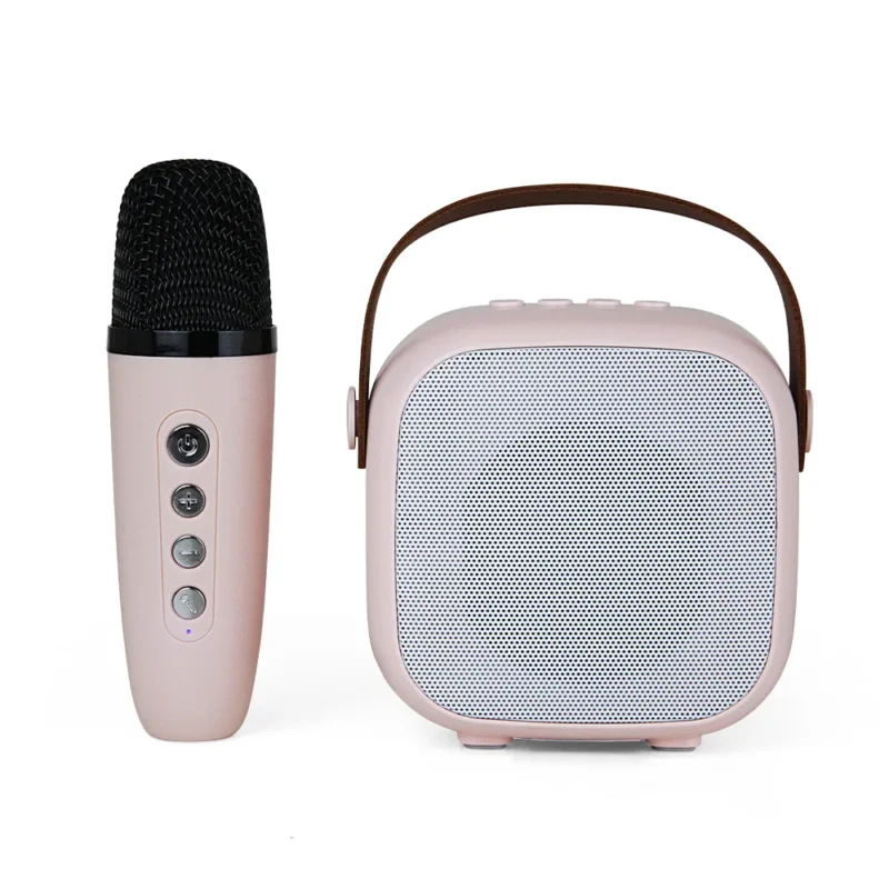 FS-S113 BOCINA BT Y MICRÓFONO INALÁMBRICO MINI KARAOKE CON FX