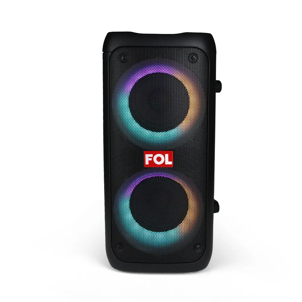 FS-L2204 | Bocina TWS Portátil con Luz RGB y Entrada de Micrófono