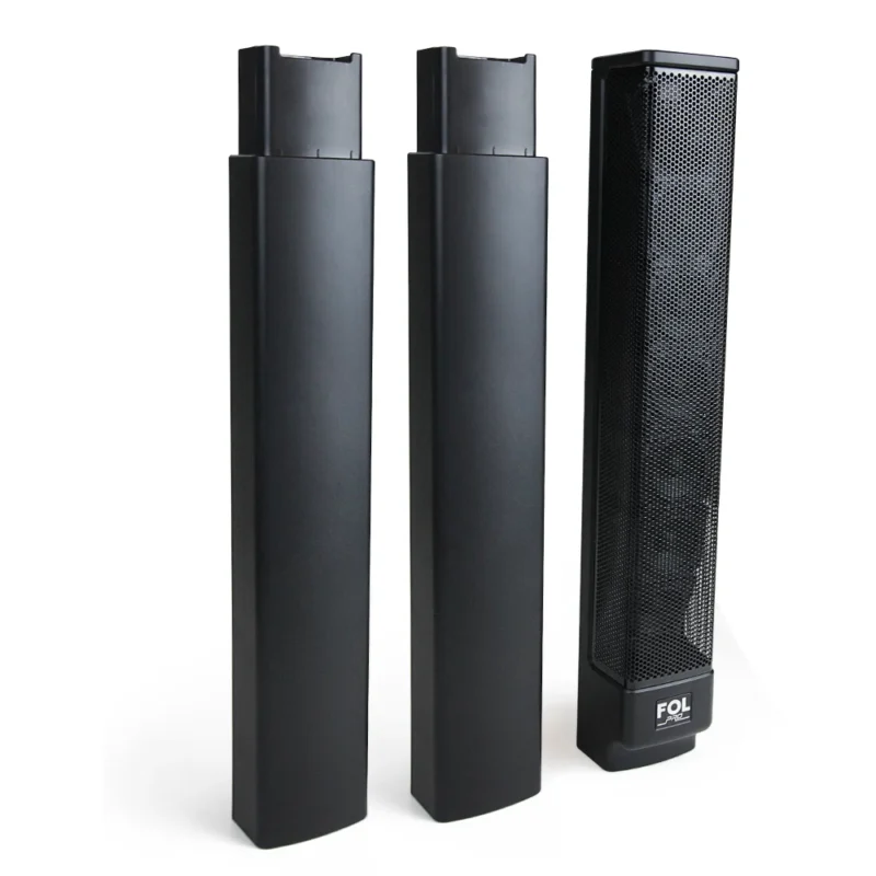 FS-T868 TORRE DE SONIDO PORTÁTIL RECARGABLE CON LUZ Y MICRÓFONO