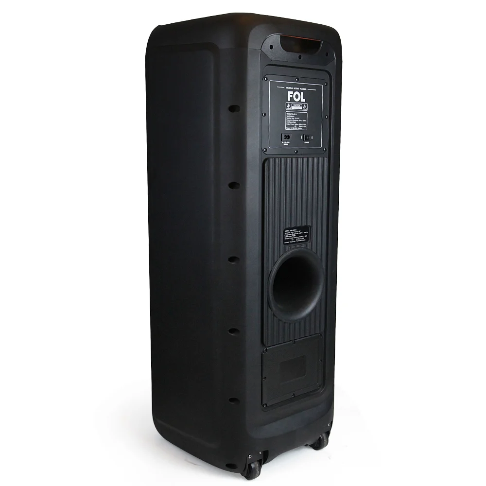 FS-L2212 BOCINA KARAOKE AMPLIFICADOR BLUETOOTH PORTÁTIL 110watts