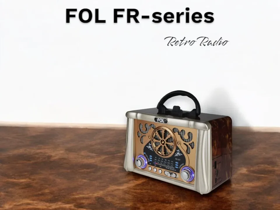 Radios de la serie FOL FR: la combinación perfecta de encanto retro e innovación moderna