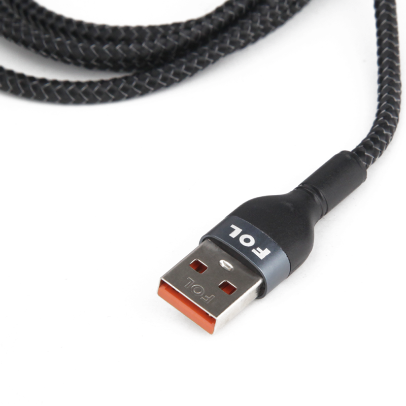 FL-D04/1.2 CABLE DE CARGA Y SINCRONIZACIÓN 3 EN 1 USB-V8/TIPO-C/LIGHTNING 60W