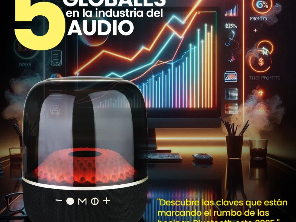 Tendencias de audio portátil y tecnología en altavoces Bluetooth para el 2025