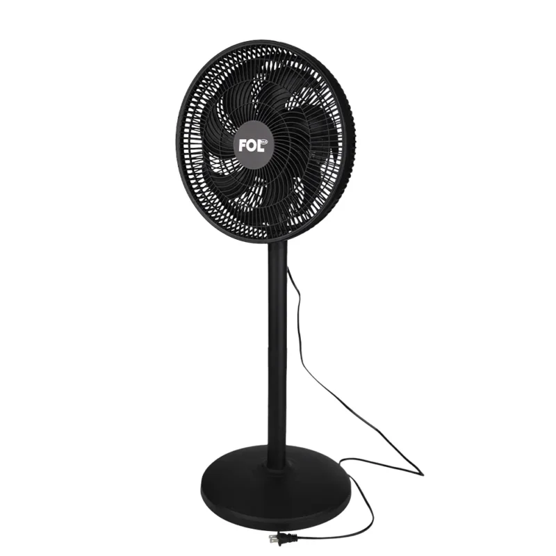 Base redonda y estructura firme del ventilador FOL FF-1221