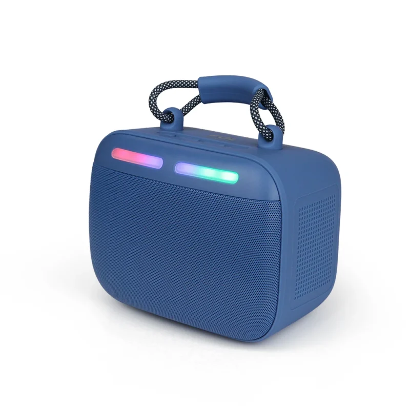FS-S121 BOCINA TWS, RECARGABLE, CON LUZ RGB Y CORREA INTEGRADA