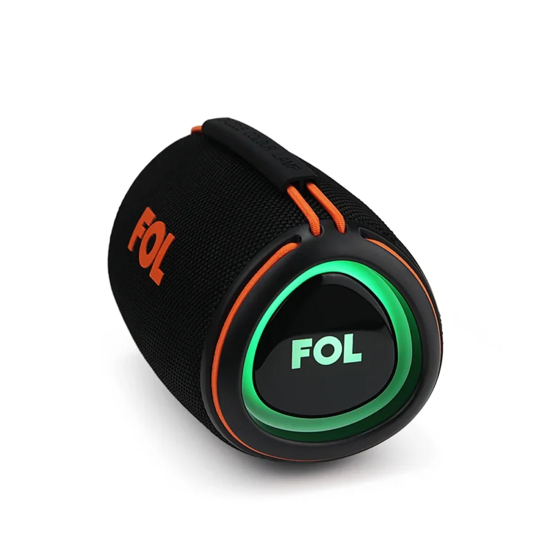 FS-S156 BOCINA TWS PORTÁTIL RECARGABLE CON LUZ Y CORREA