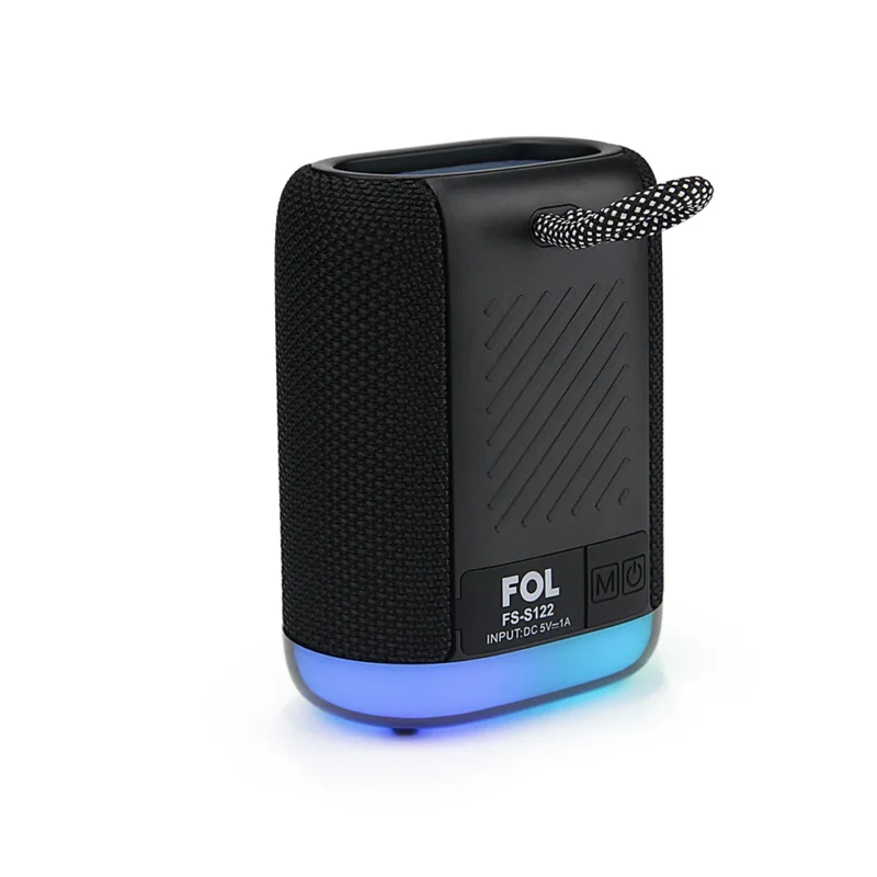 FS-S122 BOCINA BLUETOOTH TWS RECARGABLE CON LUZ RGB