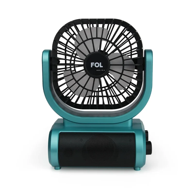 FR-16 BOCINA BLUETOOTH -TWS- CON VENTILADOR, RADIO Y CELDAS SOLARES