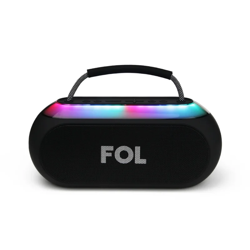 FS-S621 BOCINA TWS PORTÁTIL RECARGABLE CON LUZ Y CORREA INTEGRADA