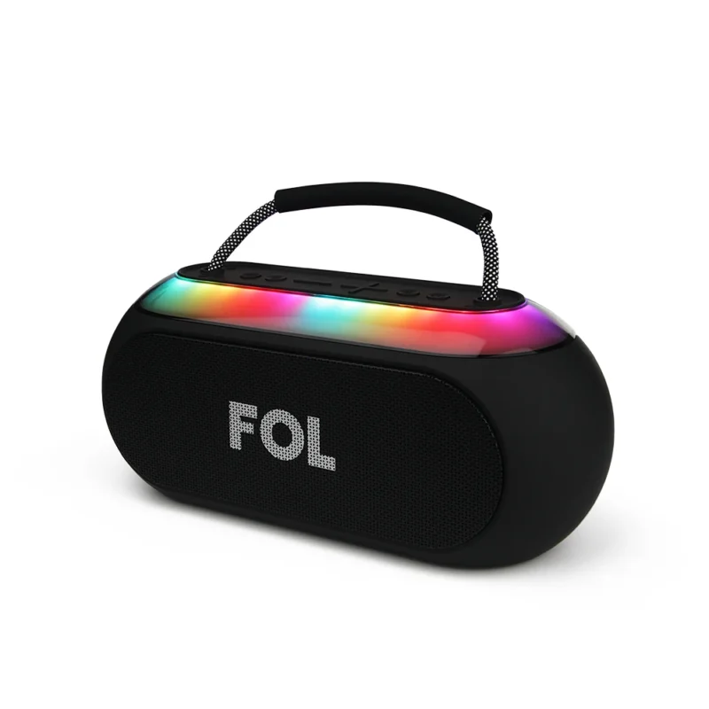 FS-S621 BOCINA TWS PORTÁTIL RECARGABLE CON LUZ Y CORREA INTEGRADA