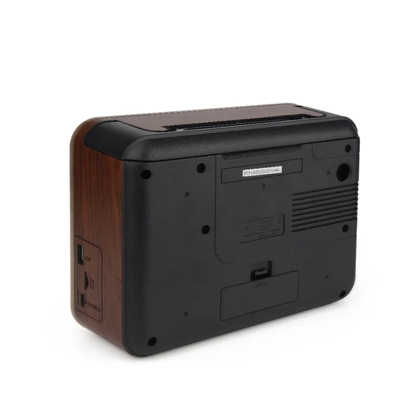 FR-14  BOCINA TWS RECARGABLE RETRO SINTONIZADOR DE BANDA