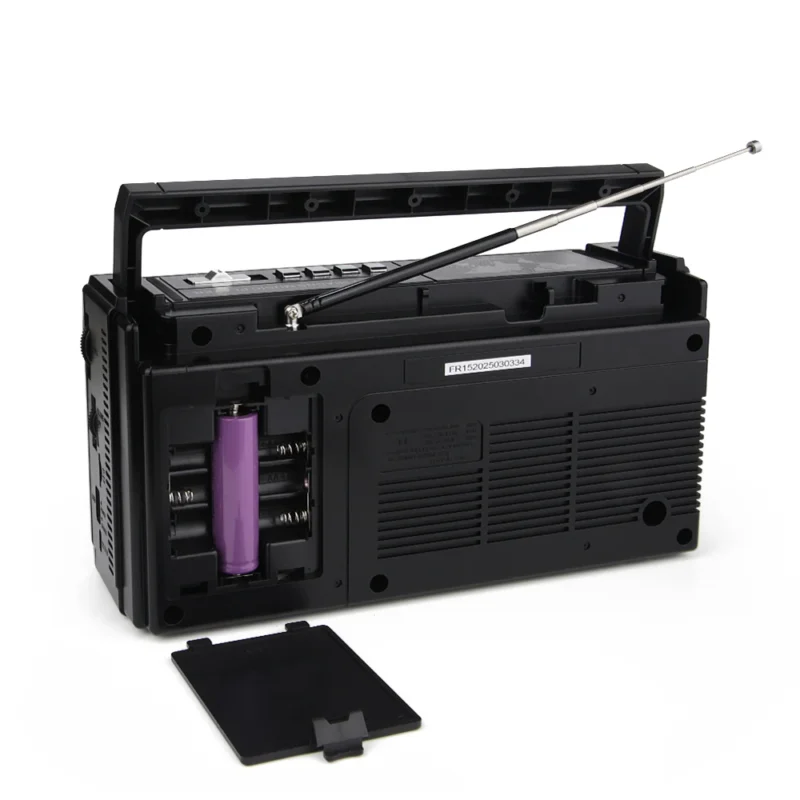 FR-15 BOCINA TWS TIPO RETRO SINTONIZADOR DE ANALOGO DE BANDA Y LUZ