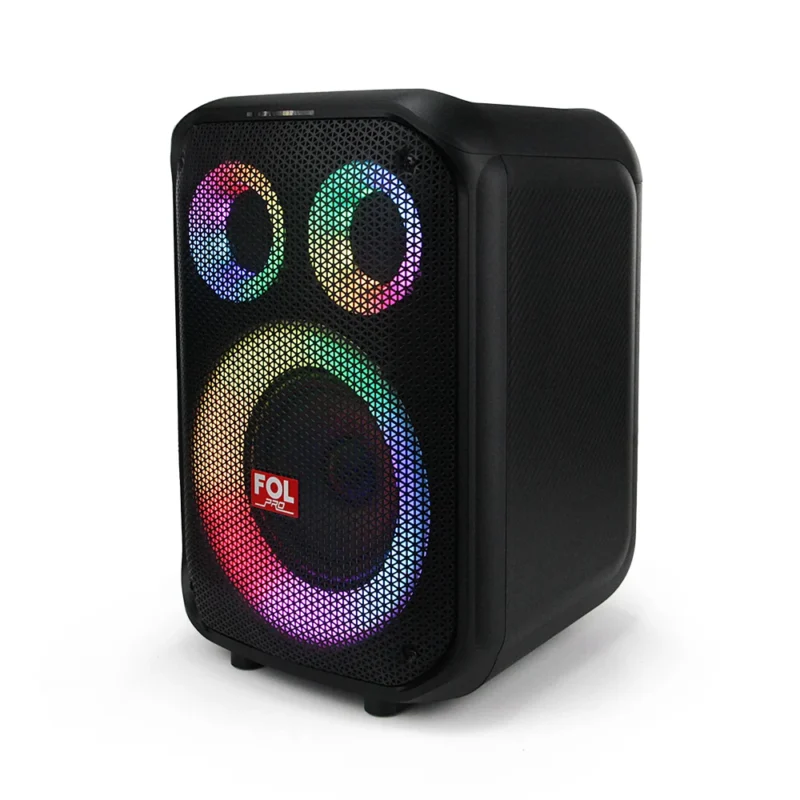 FS-L1306 BOCINA PRO TWS RECARGABLE CON LUZ RGB CON MICRÓFONO INALÁMBRICO