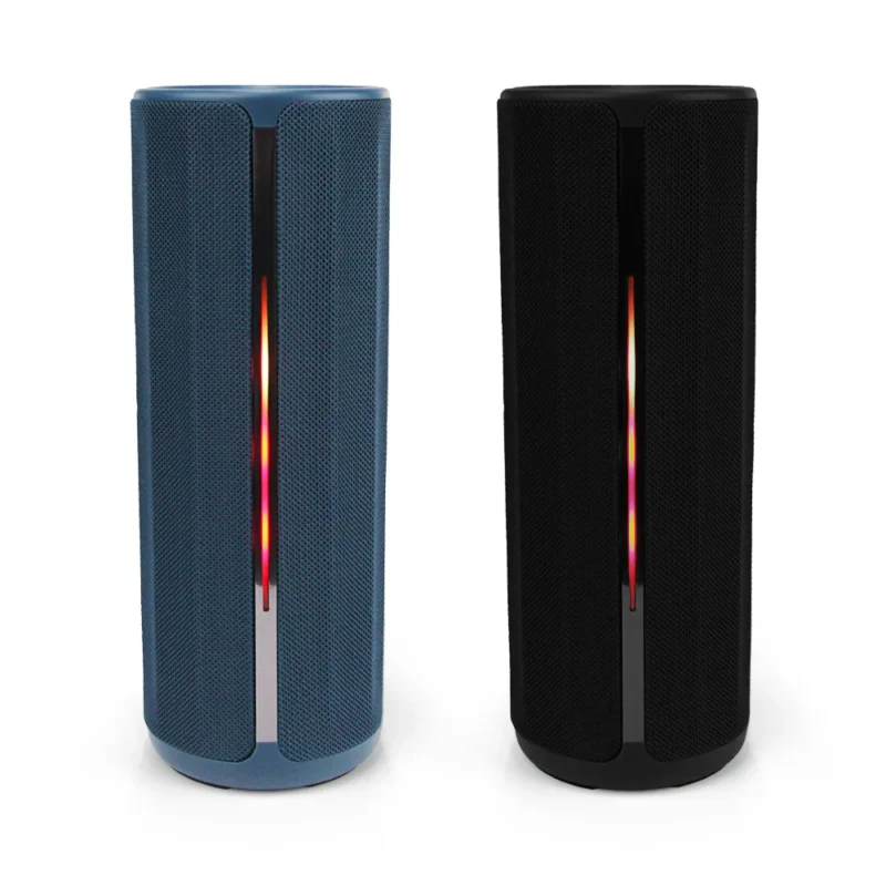 FS-S224 BOCINA TWS RECARGABLE CON LUZ RGB EN AMBOS LADOS, CORREA INTEGRADA