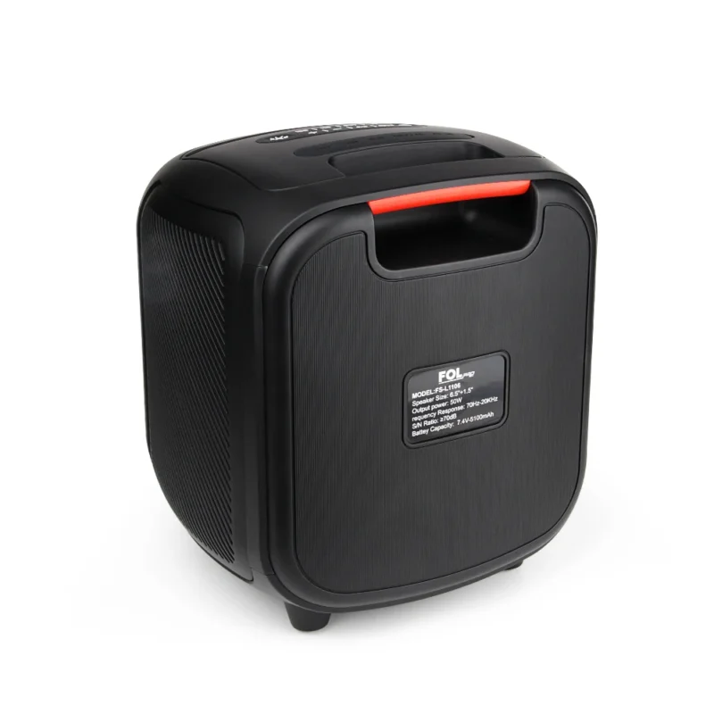 FS-L1106 BOCINA TWS PORTÁTIL RECARGABLE CON LUZ Y AGARRADERA