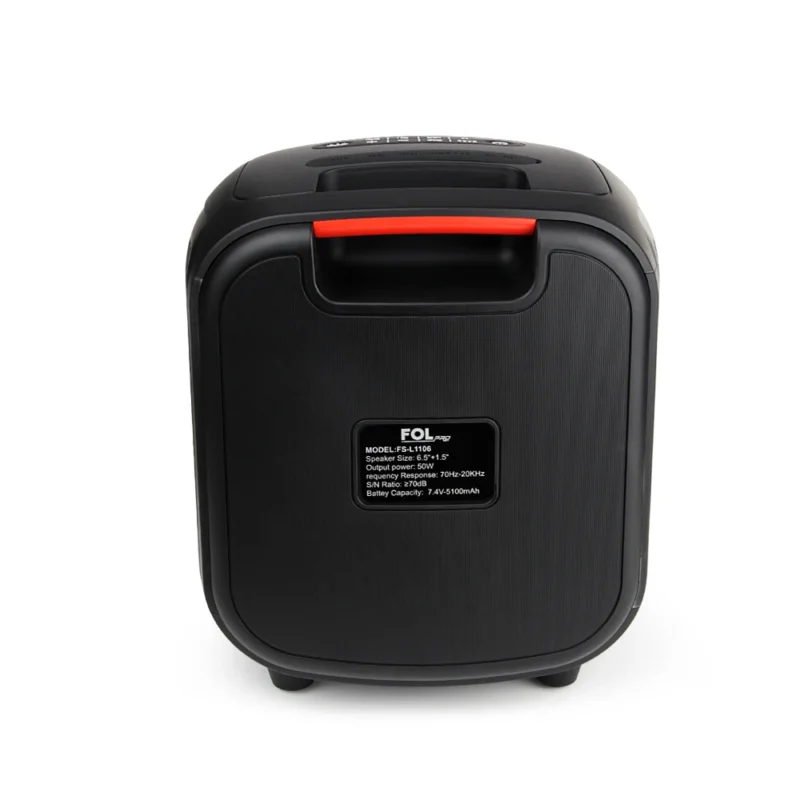 FS-L1106 BOCINA TWS PORTÁTIL RECARGABLE CON LUZ Y AGARRADERA
