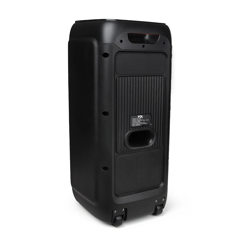 FS-L2208 BOCINA TWS RECARGABLE CON LUZ MICRÓFONO INALÁMBRICO Y CONTROL REMOTO