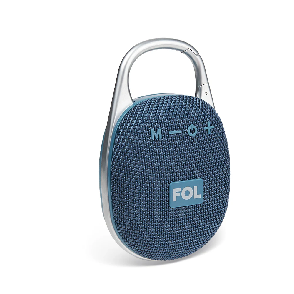 FS-S521 BOCINA BLUETOOTH TWS RECARGABLE MANOS LIBRES Y GANCHO DE SUJECIÓN