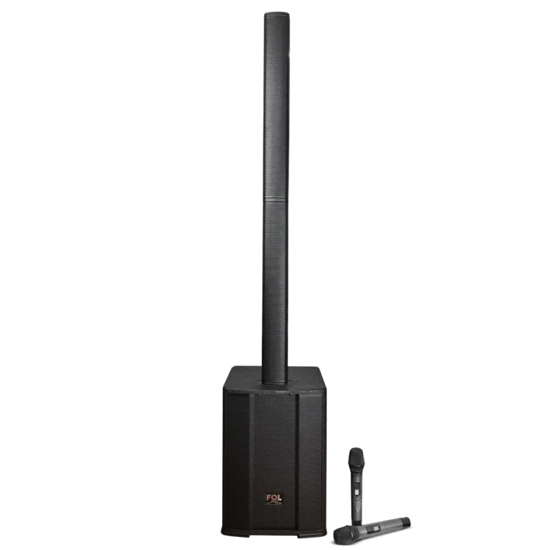 FS-T929 TORRE DE SONIDO TWS 600 WATTS, 2 MICRÓFONOS INALÁMBRICOS