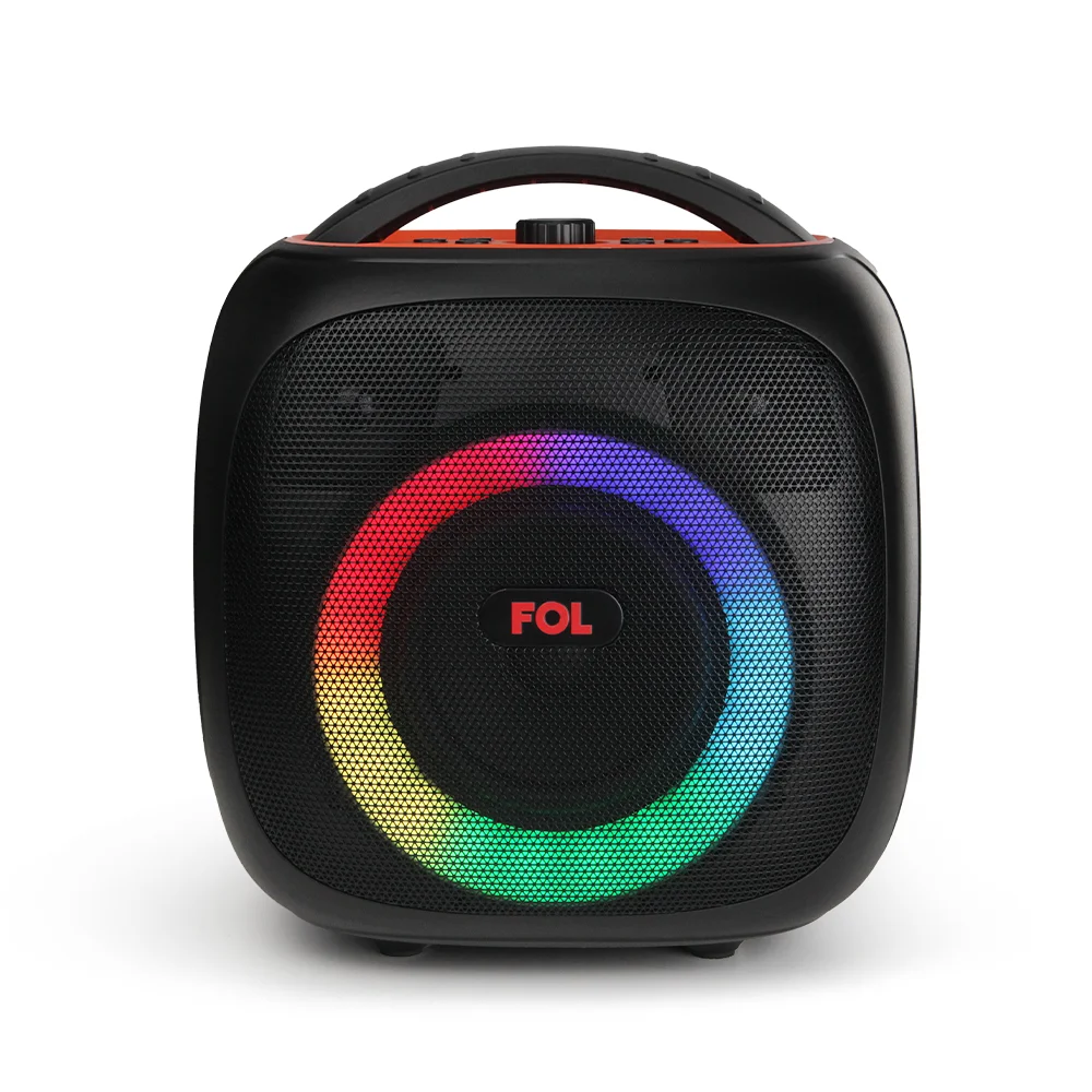 D29 BOCINA TWS RECARGABLE ENTRADA DE MICRÓFONO 6.3 Y LUZ RGB