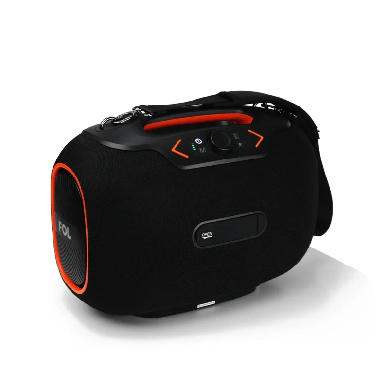 FS-R306 BOCINA PRO TWS RECARGABLE CON LUZ RGB AGARRADERA Y CORREA ...