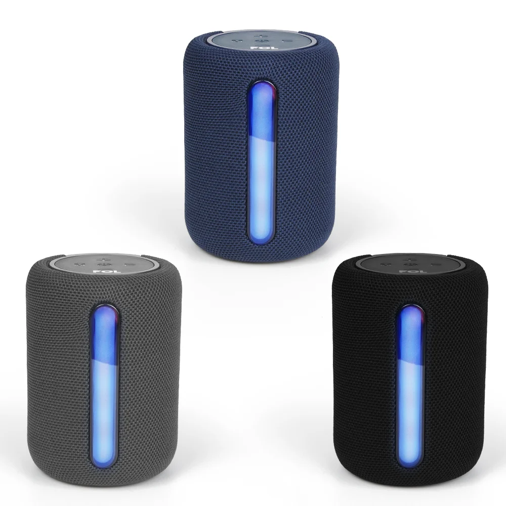 FS-S820 BOCINA TWS RECARGABLE CON LUZ RGB