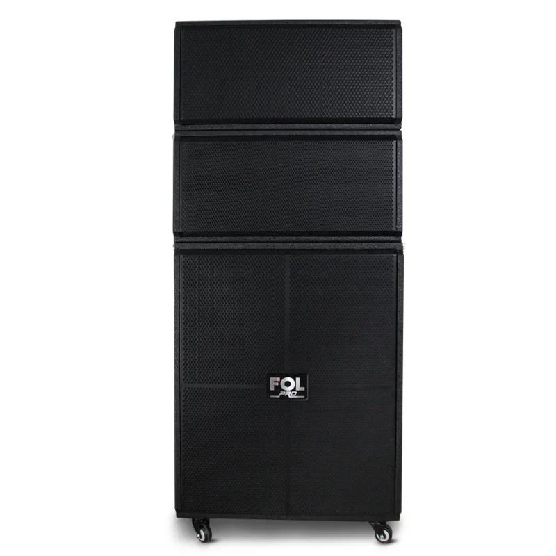 FS-T969 EQUIPO DE SONIDO PRO LINE ARRAY CON BLUETOOTH, MICRÓFONOS INALÁMBRICOS, 1300W