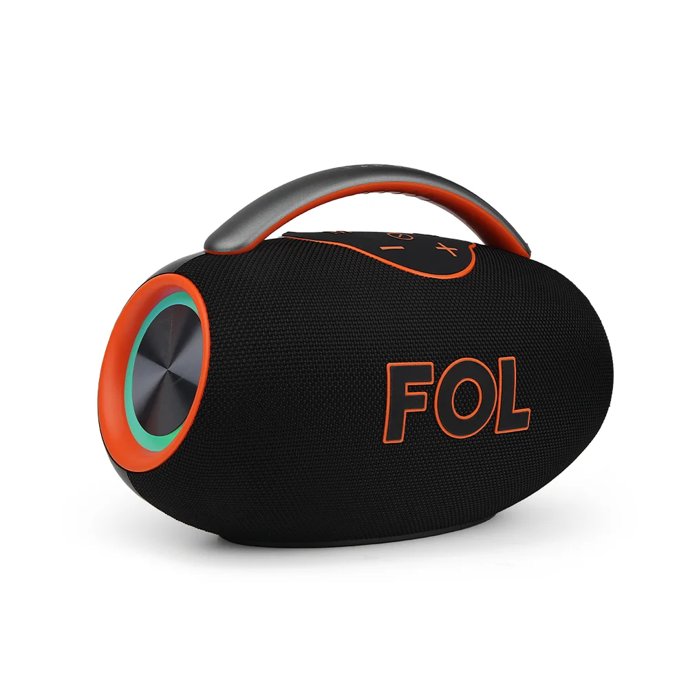FS-R320 BOCINA TWS RECARGABLE CON LUZ RGB Y AGARRADERA