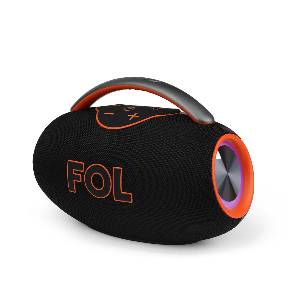 FS-R320 BOCINA TWS RECARGABLE CON LUZ RGB Y AGARRADERA