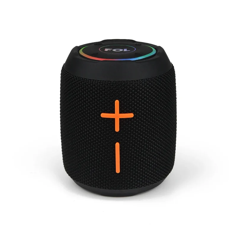 FS-S163 BOCINA TWS RECARGABLE CON LUZ RGB Y CORREA