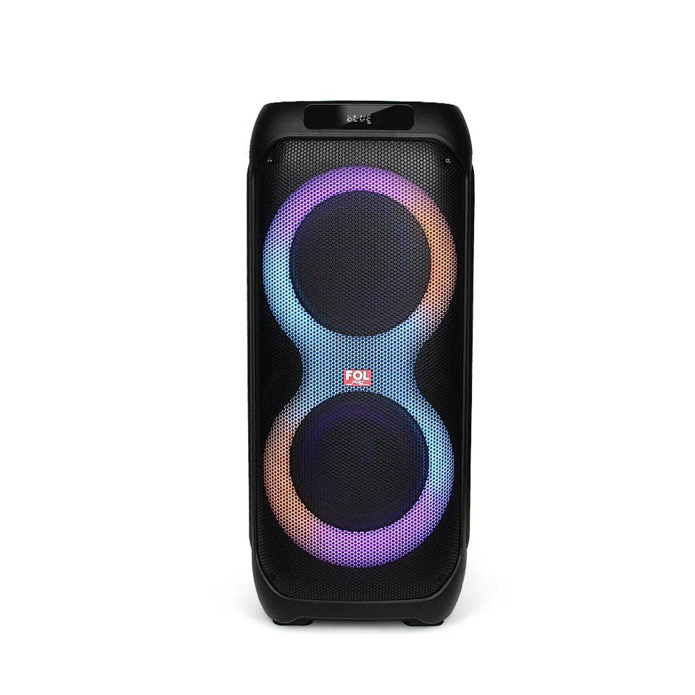 FS-L2310 BOCINA TWS RECARGABLE CON MICRÓFONO INALÁMBRICO ENTRADAS PARA MICRO Y GUITAR