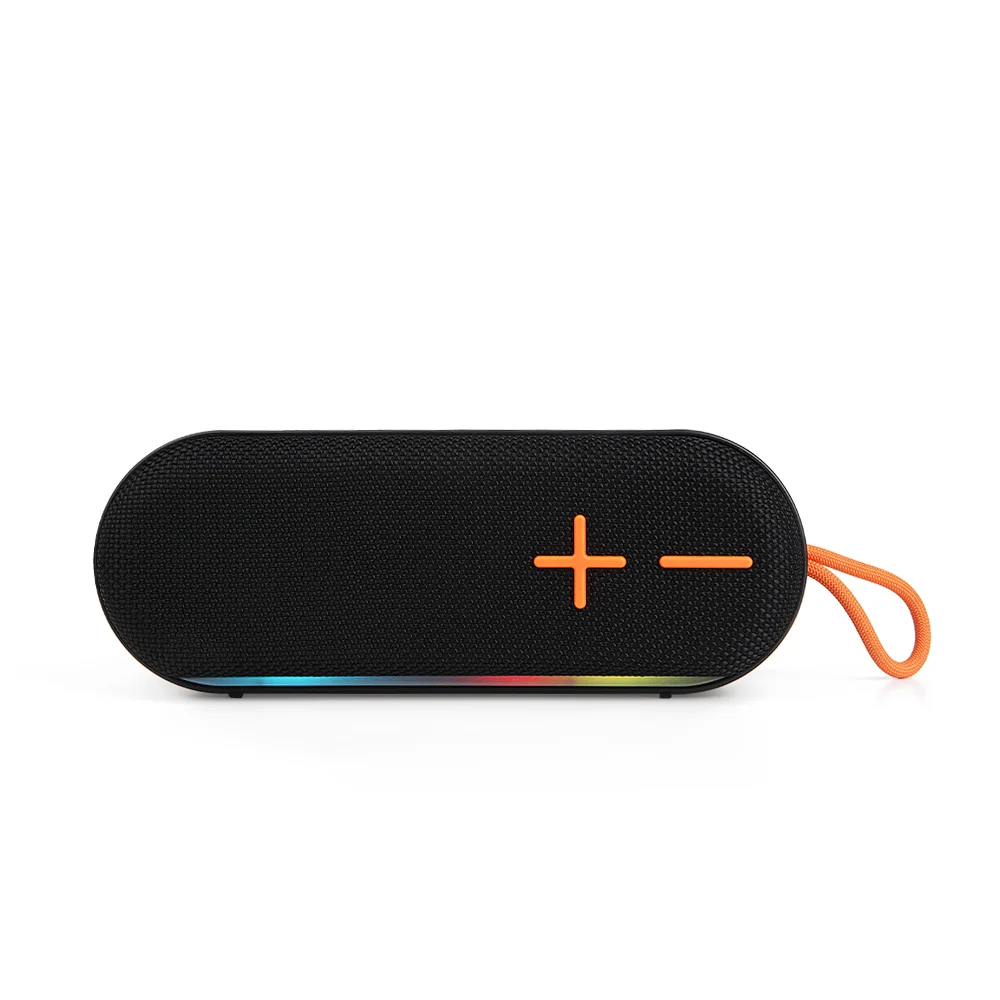 FS-S161 BOCINA TWS RECARGABLE CON LUZ RGB Y CORREA INTEGRADA