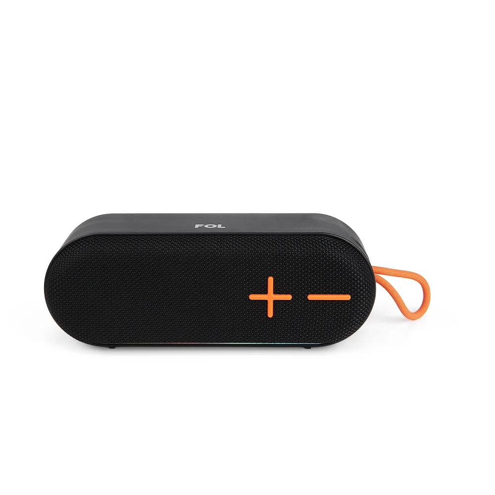 FS-S161 BOCINA TWS RECARGABLE CON LUZ RGB Y CORREA INTEGRADA
