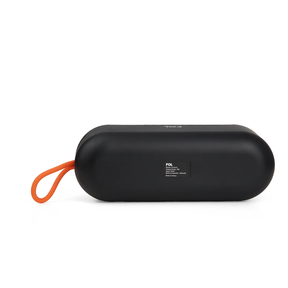FS-S161 BOCINA TWS RECARGABLE CON LUZ RGB Y CORREA INTEGRADA