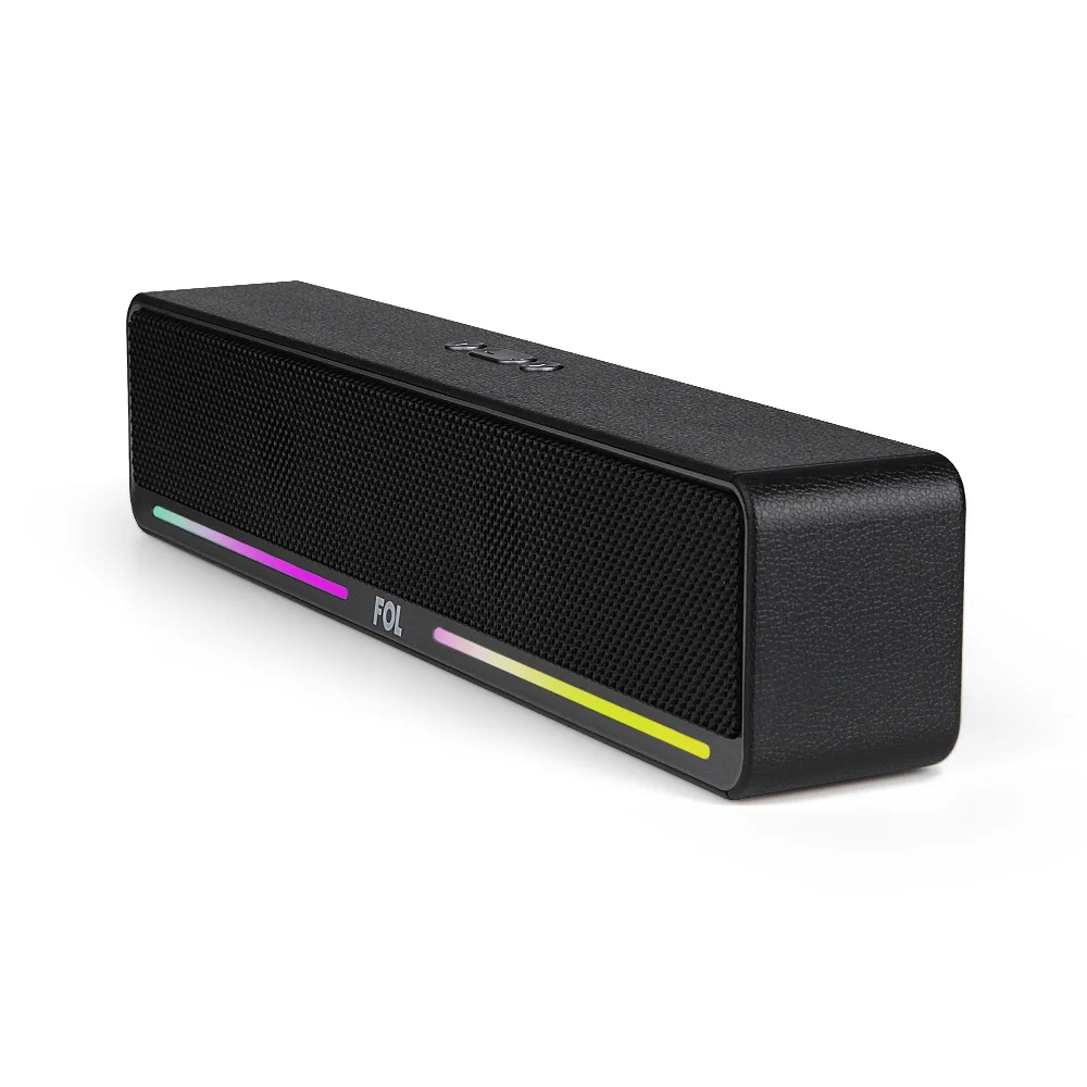 FS-S255 BARRA DE SONIDO TWS RECARGABLE CON LUZ RGB