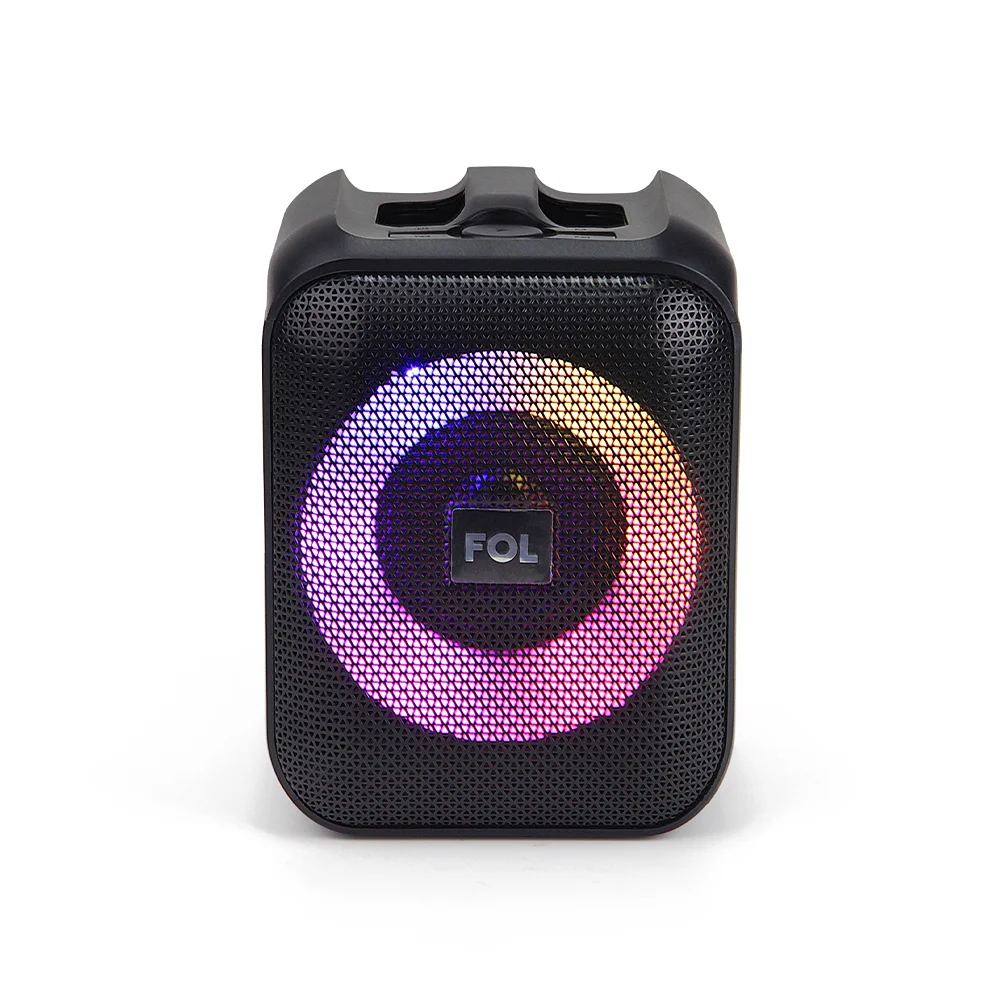 FS-S821 MINI BOCINA TWS RECARGABLE CON LUZ RGB