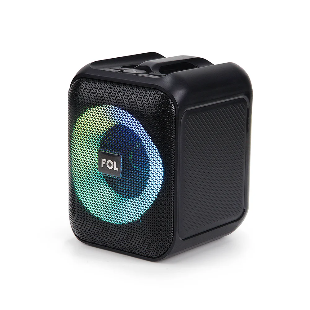 FS-S821 MINI BOCINA TWS RECARGABLE CON LUZ RGB