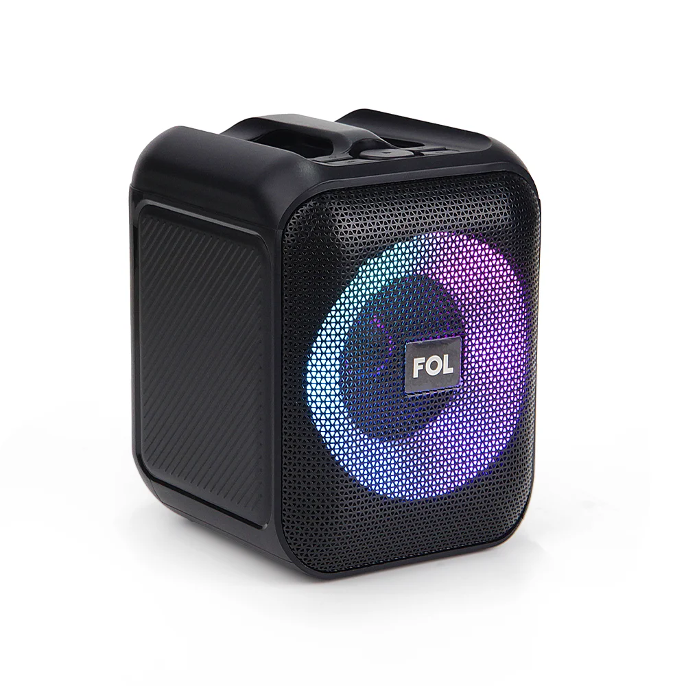 FS-S821 MINI BOCINA TWS RECARGABLE CON LUZ RGB