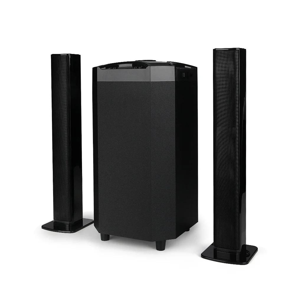 FS-M2801 EQUIPO DE SONIDO DE 2.1 CANALES, CONTROL REMOTO Y LUZ