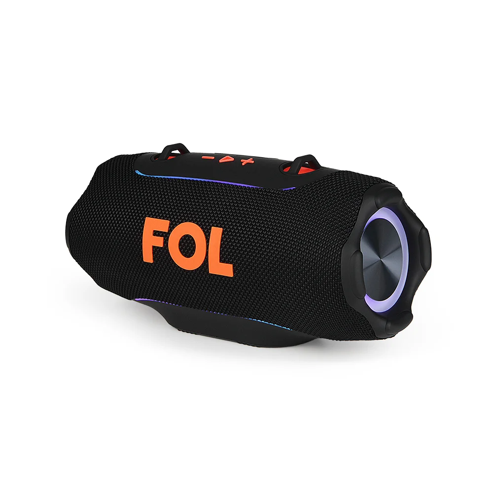 FS-S257 BOCINA TWS RECARGABLE CON LUZ RGB Y CORREA DESMONTABLE